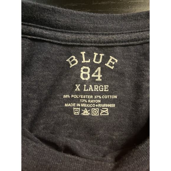 Estes Park Colorado T-Shirt XL Blue 84 Tri-Blend Graphic Mountains Retro Tee - Picture 3 of 6